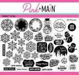 Pink & Main Snowfall Foilables® Cut-Ups