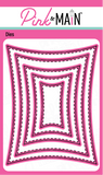 Pink & Main Concave Rectangles Dies
