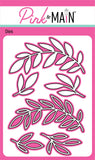 Pink & Main Leafy Set 3 Dies