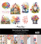 Paper Rose Rainbow Garden 12x12 Paper Collection