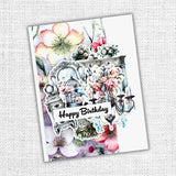 Paper Rose Botancial Memories Embossed Die Cuts