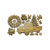 Prima  Marketing Redesign Decor Mould, Country Christmas Delivery