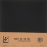Prism Studio 12X12 Bookmaker's Cardstock, 80lb - Black (25 Sheets)