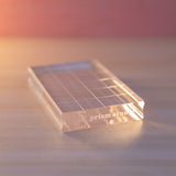 Prism Studio Acrylic Stamping Block (with Grips), Rectangle, 2" X 3"