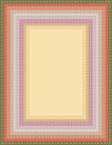 Prism Studio Die,  Nesting Stitched Rectangles