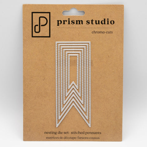 Prism Studio Die, Nesting Stitched Pennants