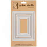 Prism Studio Die, Sew-Many Stitched Rectangles