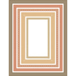 Prism Studio Die, Sew-Many Stitched Rectangles