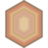 Prism Studio Die, Nesting Double Stitched Hexagons