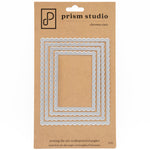 Prism Studio Die, Nesting Scalloped Rectangles
