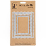 Prism Studio Die, Nesting Scalloped Rectangles