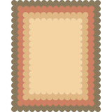 Prism Studio Die, Nesting Scalloped Rectangles