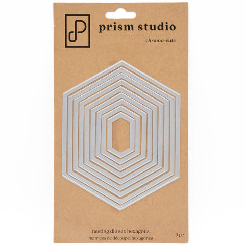 Prism Studio Die, Nesting  Hexagons