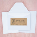 Prism Studio Card Blanks & Envelopes, 5" X 7"