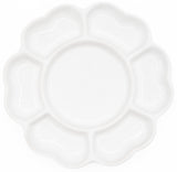 Prism Studios 6.75" Porcelain Flower Palette, 7 Wells