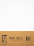 Prism Studio 8.5X11 Ultra-Smooth Cardstock 110lb, Solar White (25 sheets)