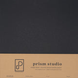 Prism Studio 12X12 Mixed Media Paper, Simply Black, 129lb (12 sheets)