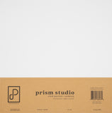 Prism Studio 12X12 Whole Spectrum Smooth Cardstock, 80lb - Simply White (25 Sheets)