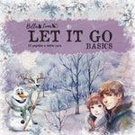 Bellaluna Crafts-12x12"  Pad with 12 double-sided papers Let It Go Basics