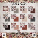 Bellaluna Crafts 8x8" Pad with 12 double-sided roles Monster Love Cut Outs