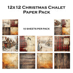 Simply Stated - Christmas Chalet 12x12 Paper Pack
