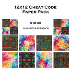 Simply Stated- Cheat Code 12x12 Paper Pack