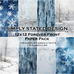 Simply Stated Forever Frost 12x12 Paper Pack