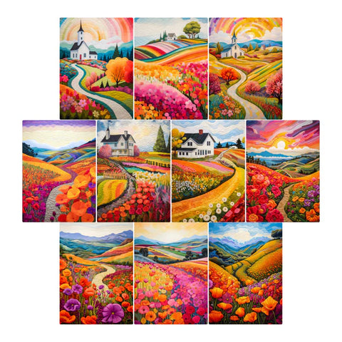 Simply Stated -Patchwork Landscape Project Base