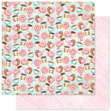 Paper Rose Perfect Pairs Patterns 6x6 Paper Collection