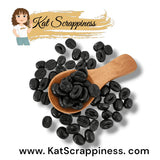 Kat Scrappiness Coffee Beans – Resin Embellishments - Large Pack