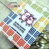 Pink & Main Concave Rectangles Dies