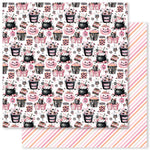 Paper Rose Pink Halloween 12x12 Paper Collection