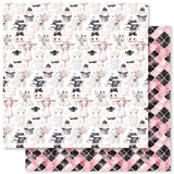 Paper Rose Pink Halloween 12x12 Paper Collection