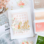 Pinkfresh Studio Foiled Script Sentiments Ephemera Set