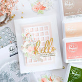 Pinkfresh Studio Foiled Script Sentiments Ephemera Set