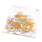 Pinkfresh Studio Foiled Script Sentiments Ephemera Set