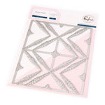 Pinkfresh Studio Press Plate  Leafy Lattice