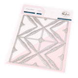 Pinkfresh Studio Press Plate  Leafy Lattice