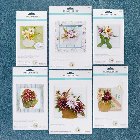 Spellbinders - Garden Club Die Bundle by Susan Tierney-Cockburn