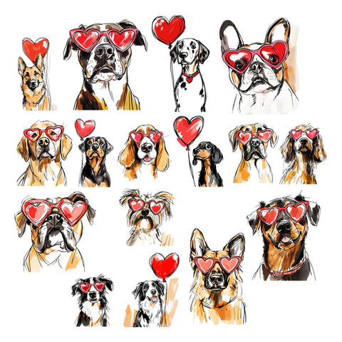 Simply Stated- Puppy Love Ephemera Pack