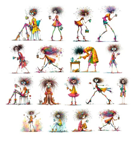 Simply Stated Quirky Christmas Characters