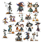 Simply Stated Halloween Town Quirky Character Ephemera