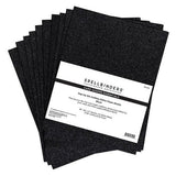 Spellbinders Pop-Up Die Cutting Glitter Foam Sheets - Black