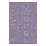Sizzix 2D Texture Fades Embossing Folder Large/A5 1PK - Vault Ringer by Tim Holtz