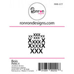 Ronron Designs Wood: Petits X