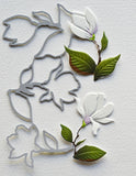 Memory Box Marvelous Magnolia 3D Embossing Folder and Cutting Dies