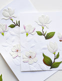Memory Box Marvelous Magnolia 3D Embossing Folder and Cutting Dies