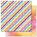 Paper Rose Rainbow Twirl 12x12 Paper Collection