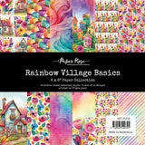 Paper Rose Rainbow Village Basics 6x6 Paper Collection