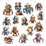 Simply Stated- Robots Ephemera Pack